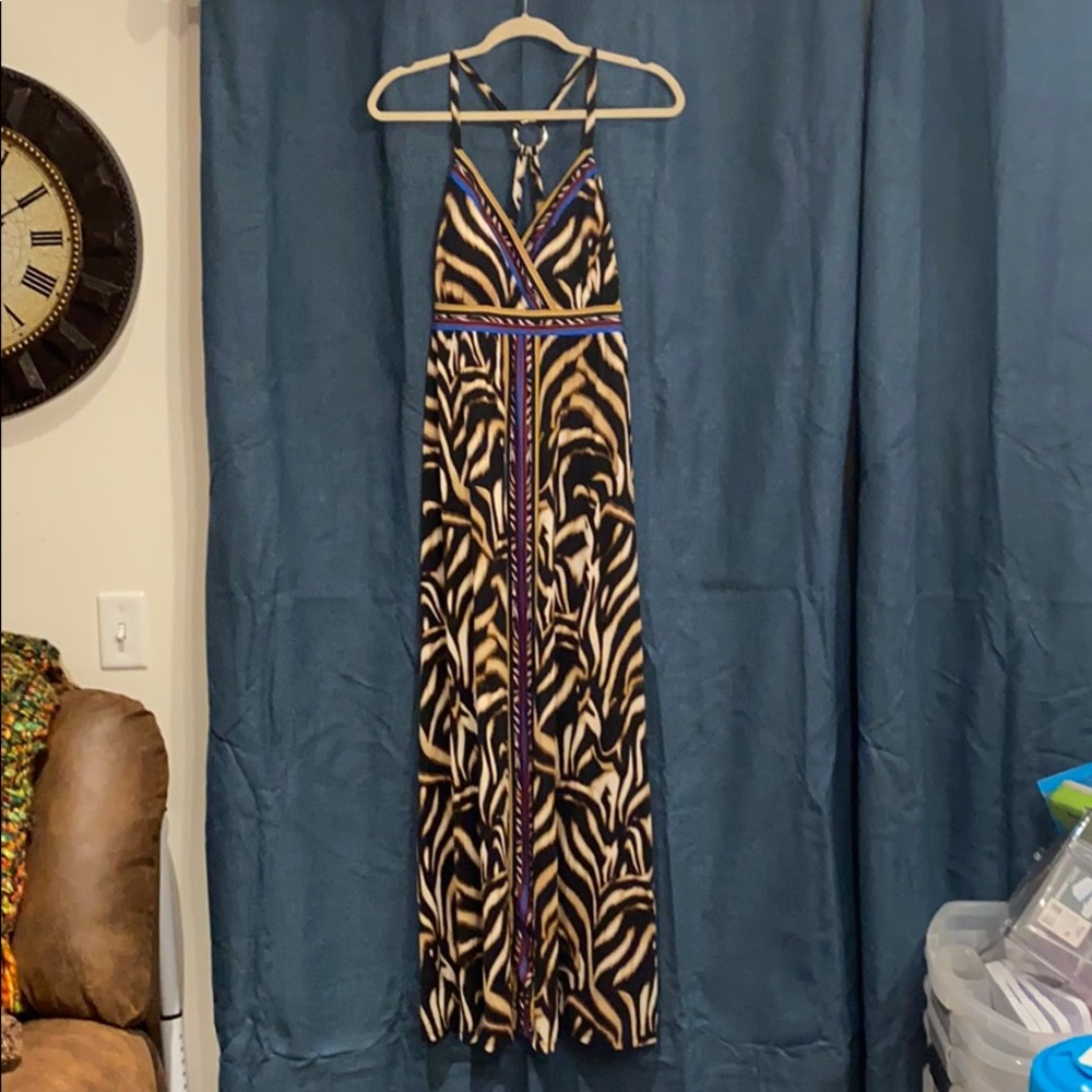 INC Cheetah Print Maxi Dress